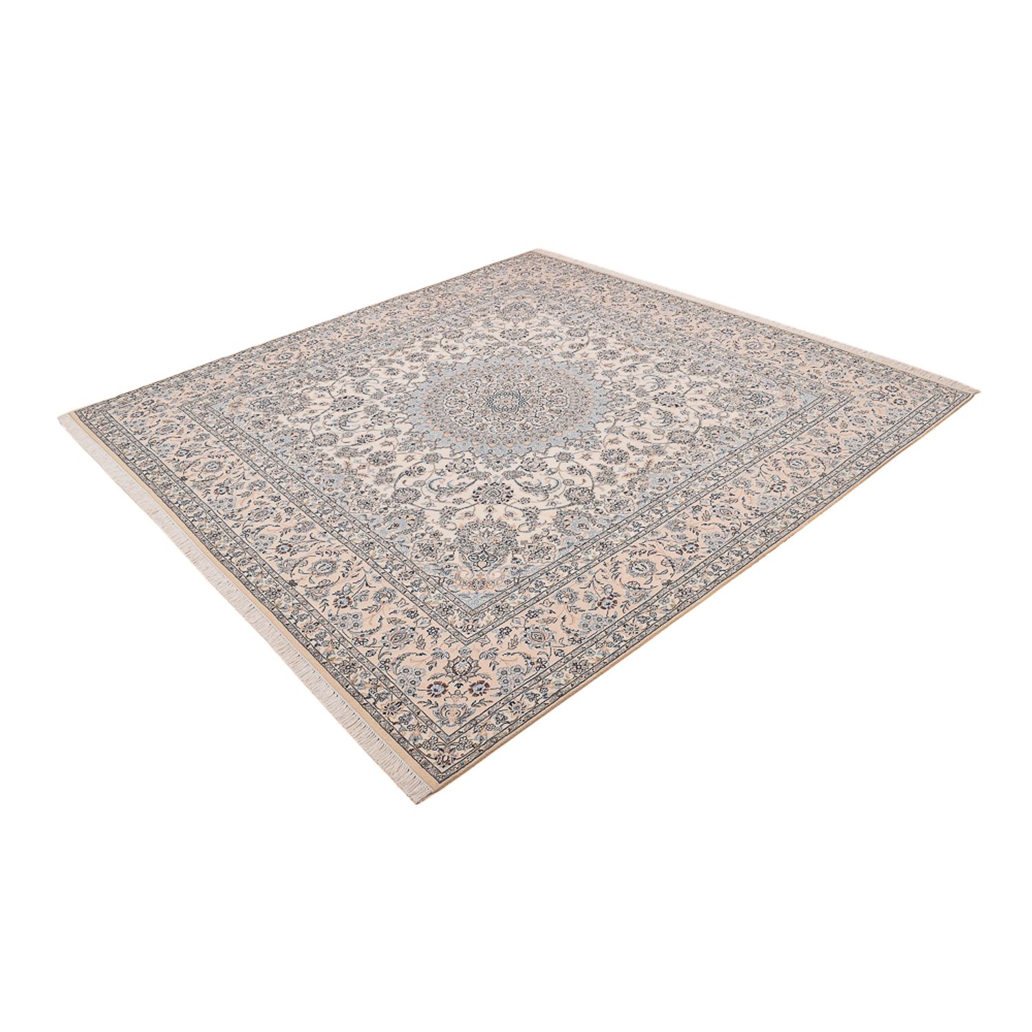 Perser Rug - Nain - Royal square  - 308 x 303 cm - white