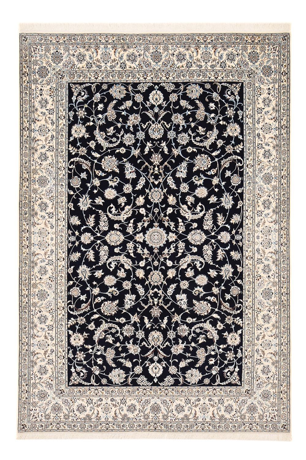 Perser Rug - Nain - Premium - 297 x 209 cm - dark blue