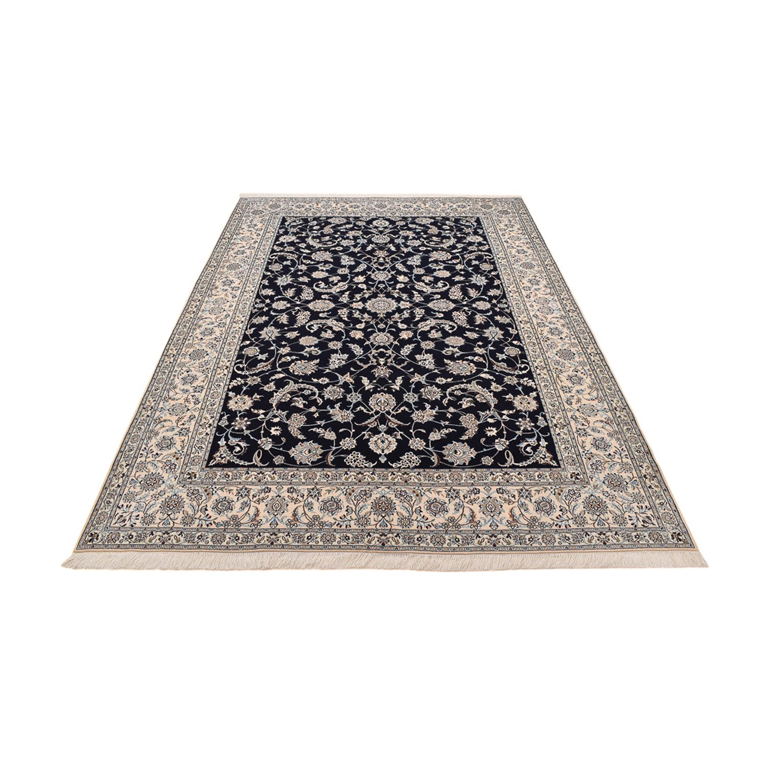 Perser Rug - Nain - Premium - 297 x 209 cm - dark blue