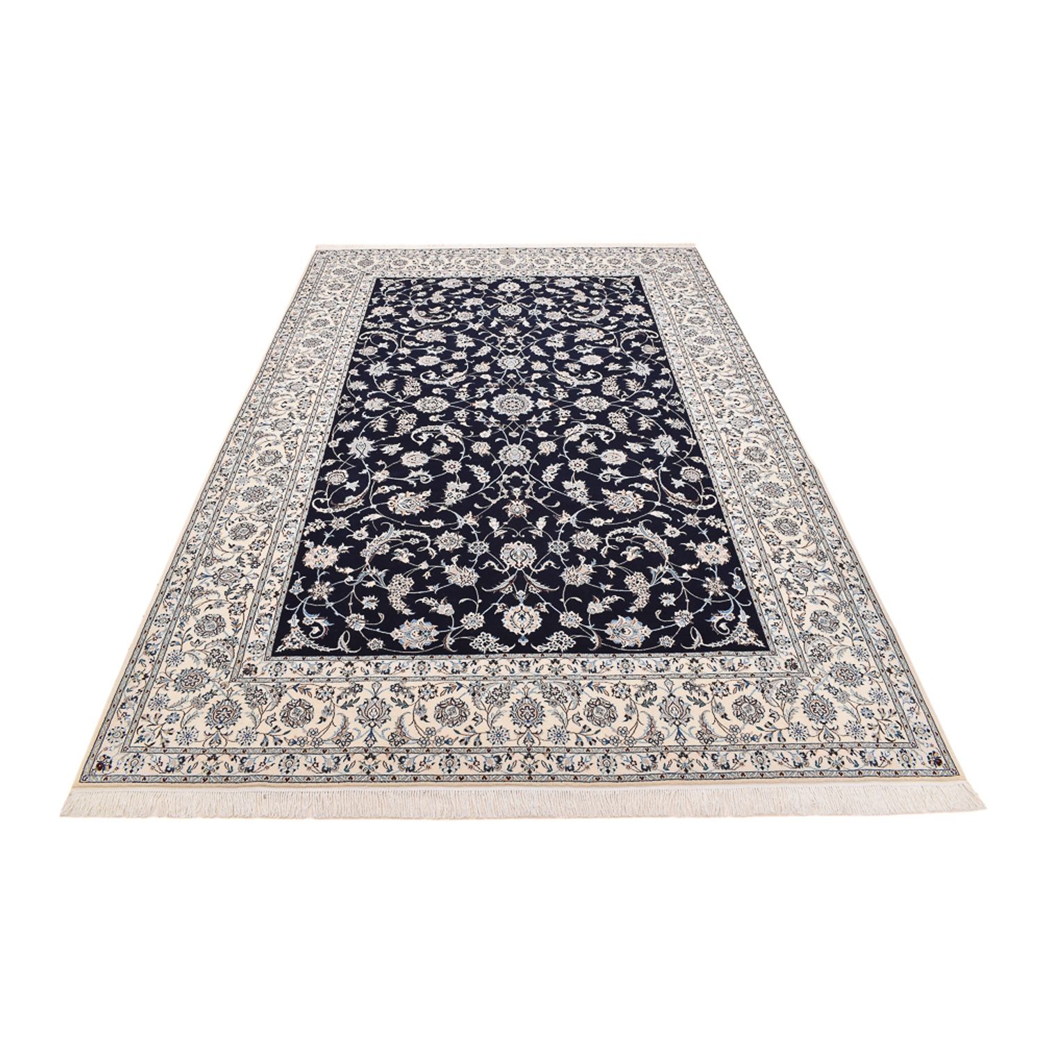 Perser Rug - Nain - Premium - 310 x 210 cm - dark blue