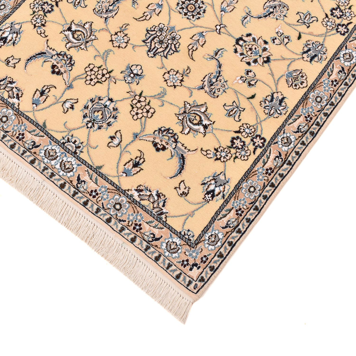 Runner Perser Rug - Nain - Royal - 269 x 88 cm - light beige