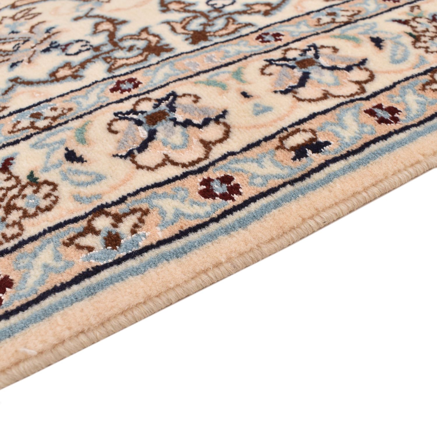 Runner Perser Rug - Nain - Royal - 348 x 89 cm - white