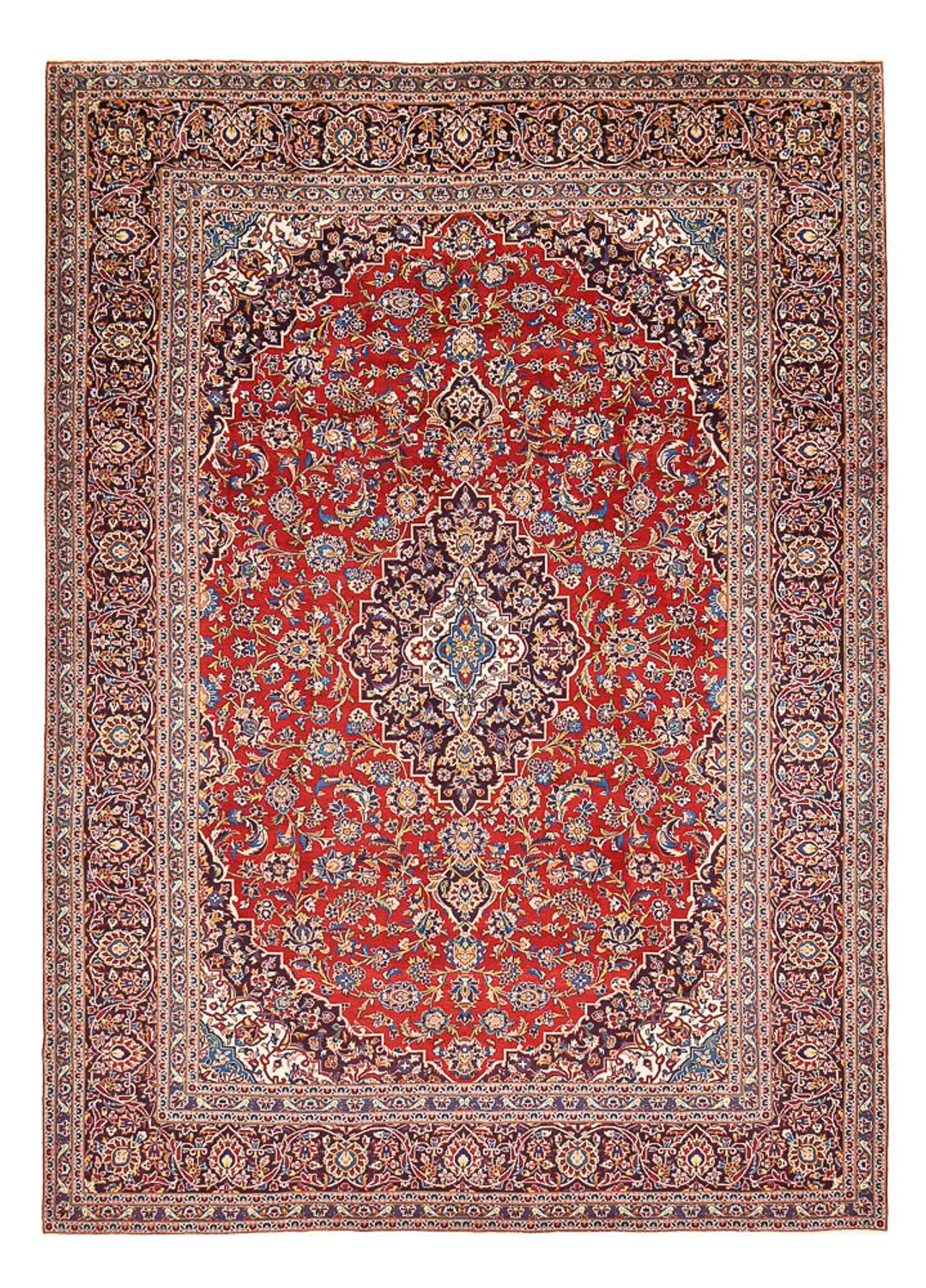 Perser Rug - Keshan - 430 x 310 cm - red