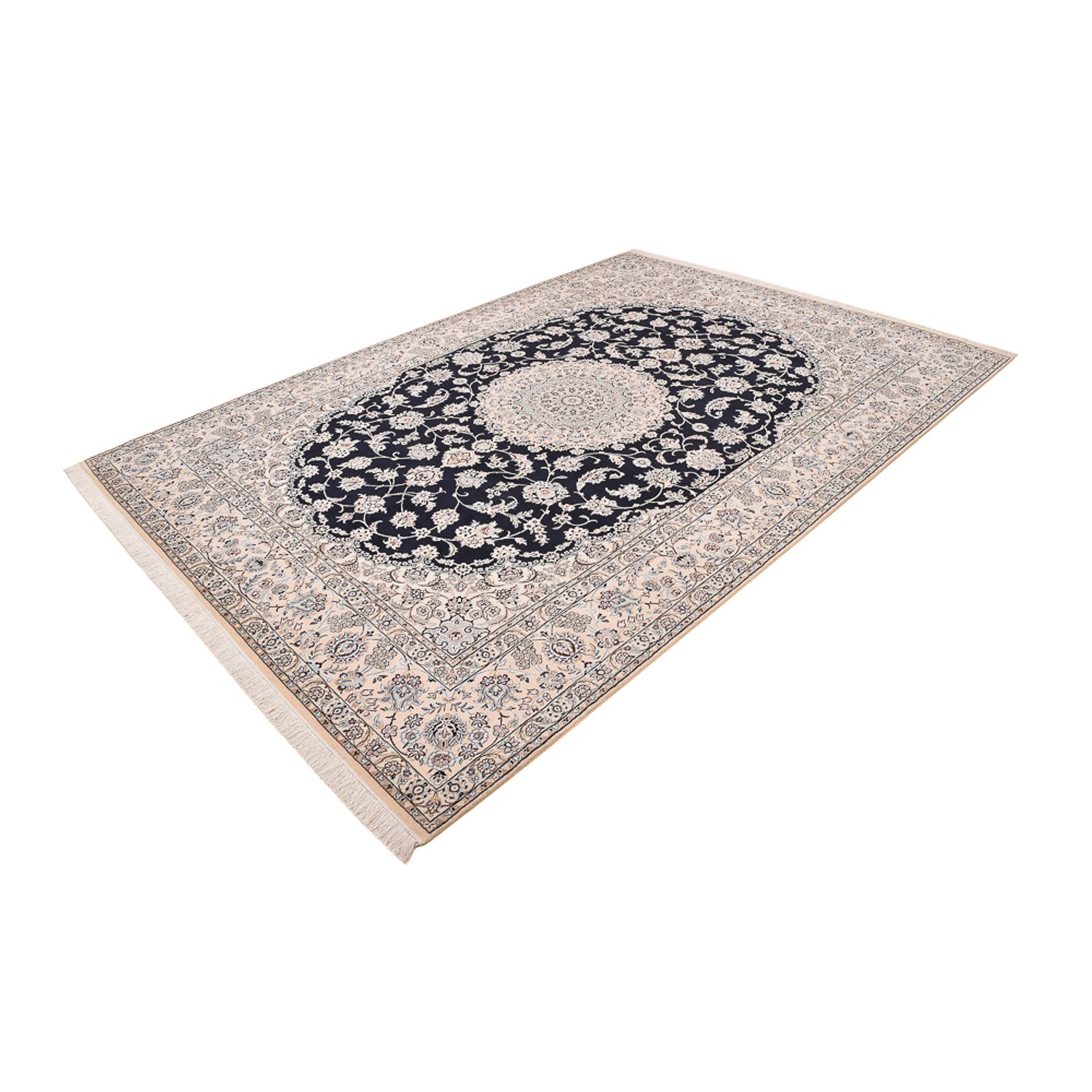 Perser Rug - Nain - Royal - 356 x 251 cm - dark blue