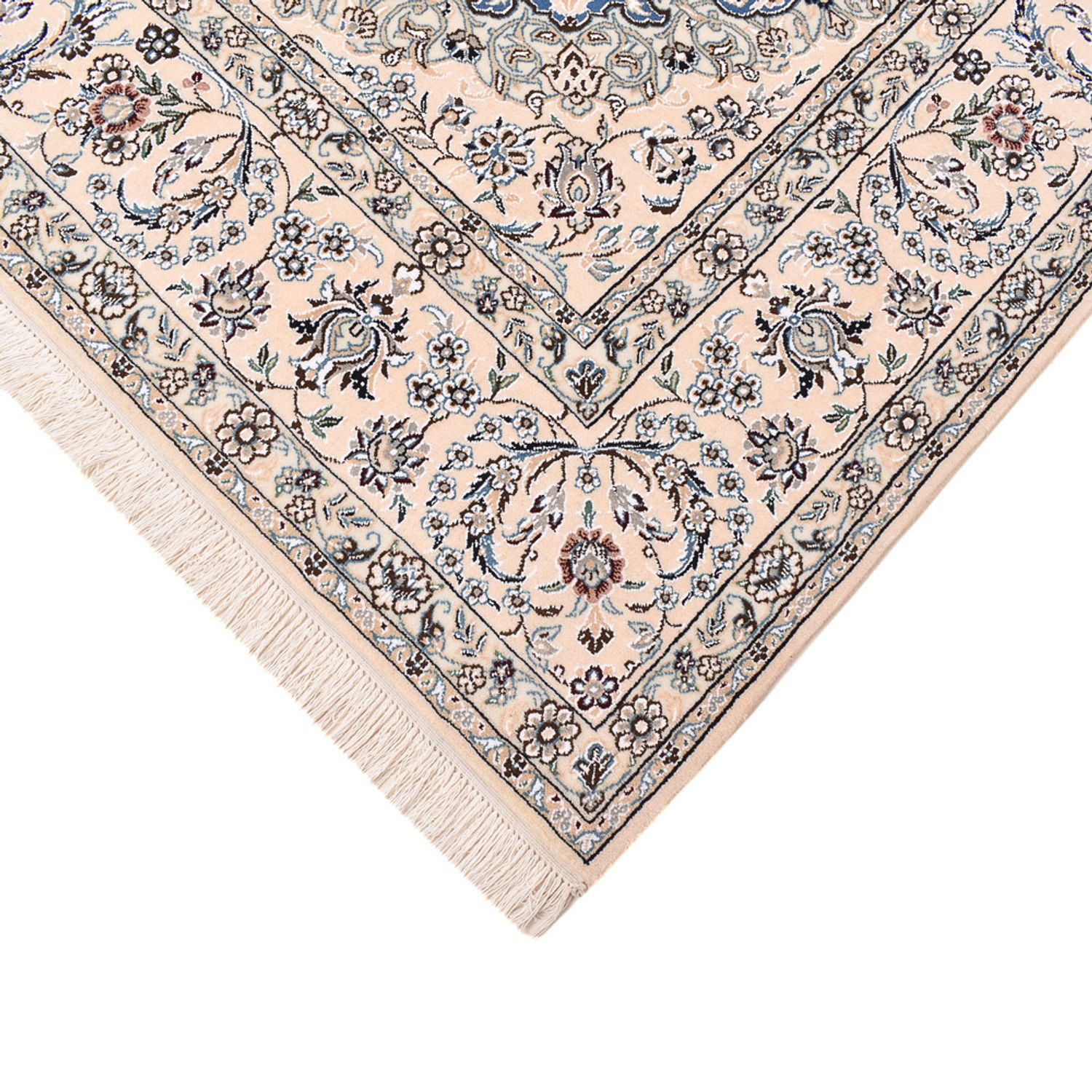 Perser Rug - Nain - Premium - 309 x 206 cm - blue