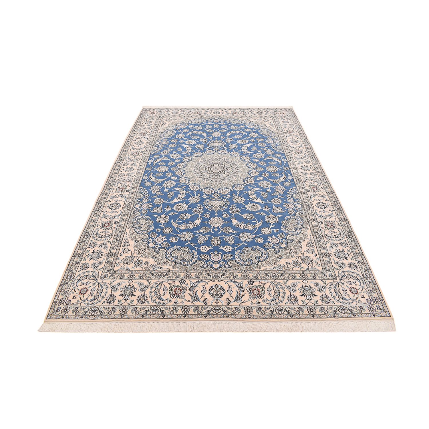 Perser Rug - Nain - Premium - 309 x 206 cm - blue