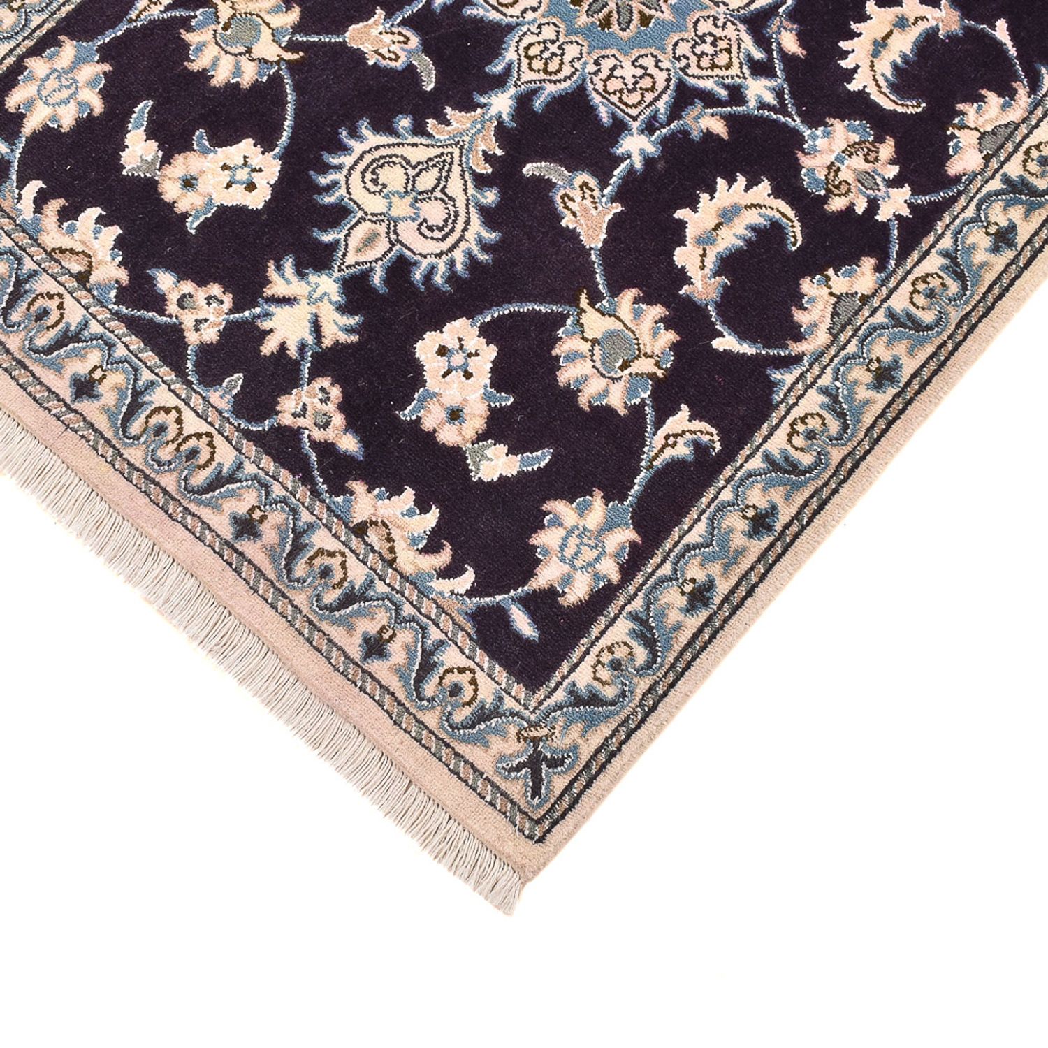 Runner Perser Rug - Nain - 200 x 78 cm - dark blue