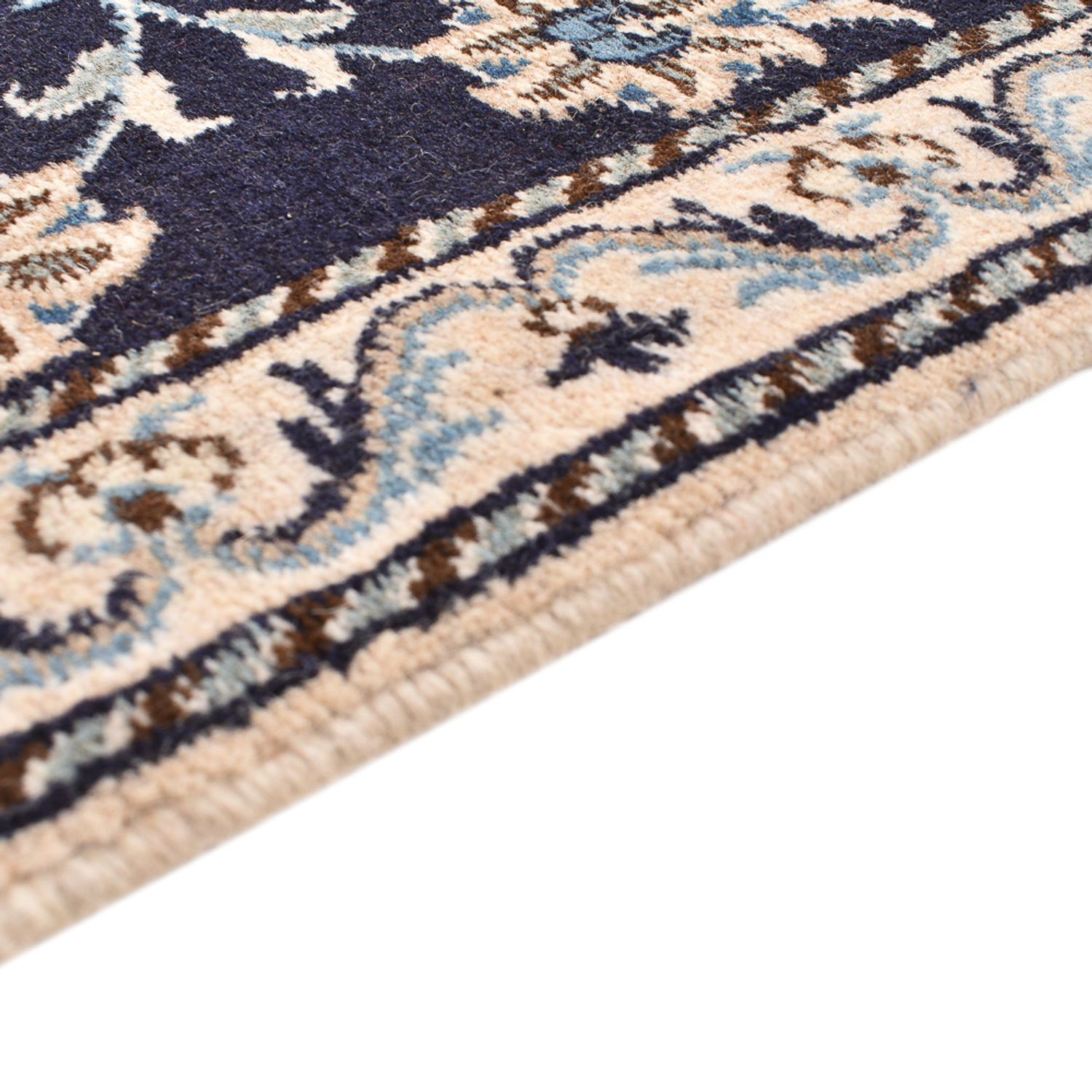 Runner Perser Rug - Nain - 292 x 78 cm - dark blue