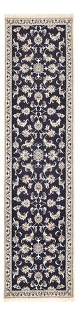 Runner Perser Rug - Nain - 298 x 78 cm - dark blue