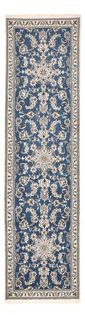 Runner Perser Rug - Nain - 298 x 80 cm - sea blue