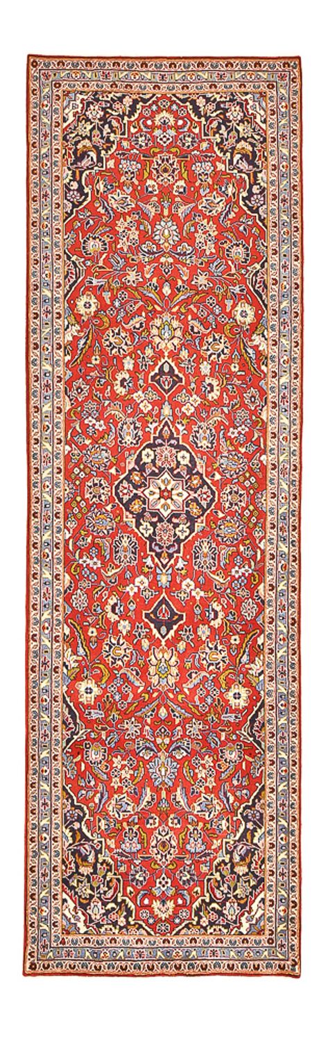 Runner Perser Rug - Keshan - 332 x 102 cm - red