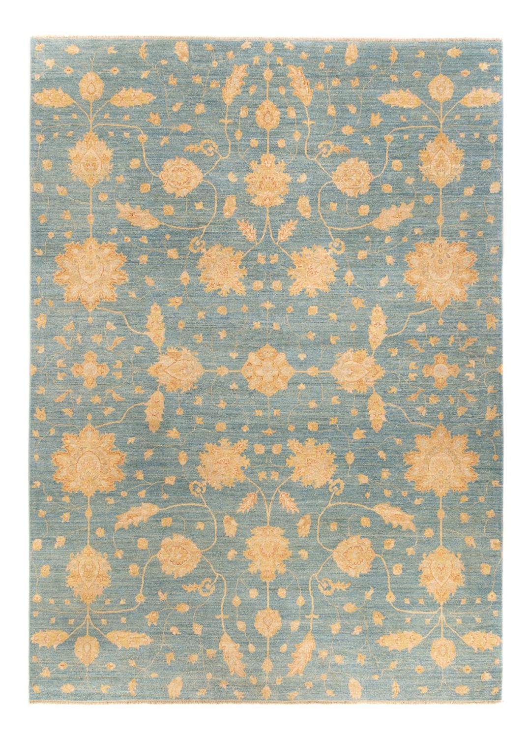 Ziegler Rug - 348 x 252 cm - sea blue