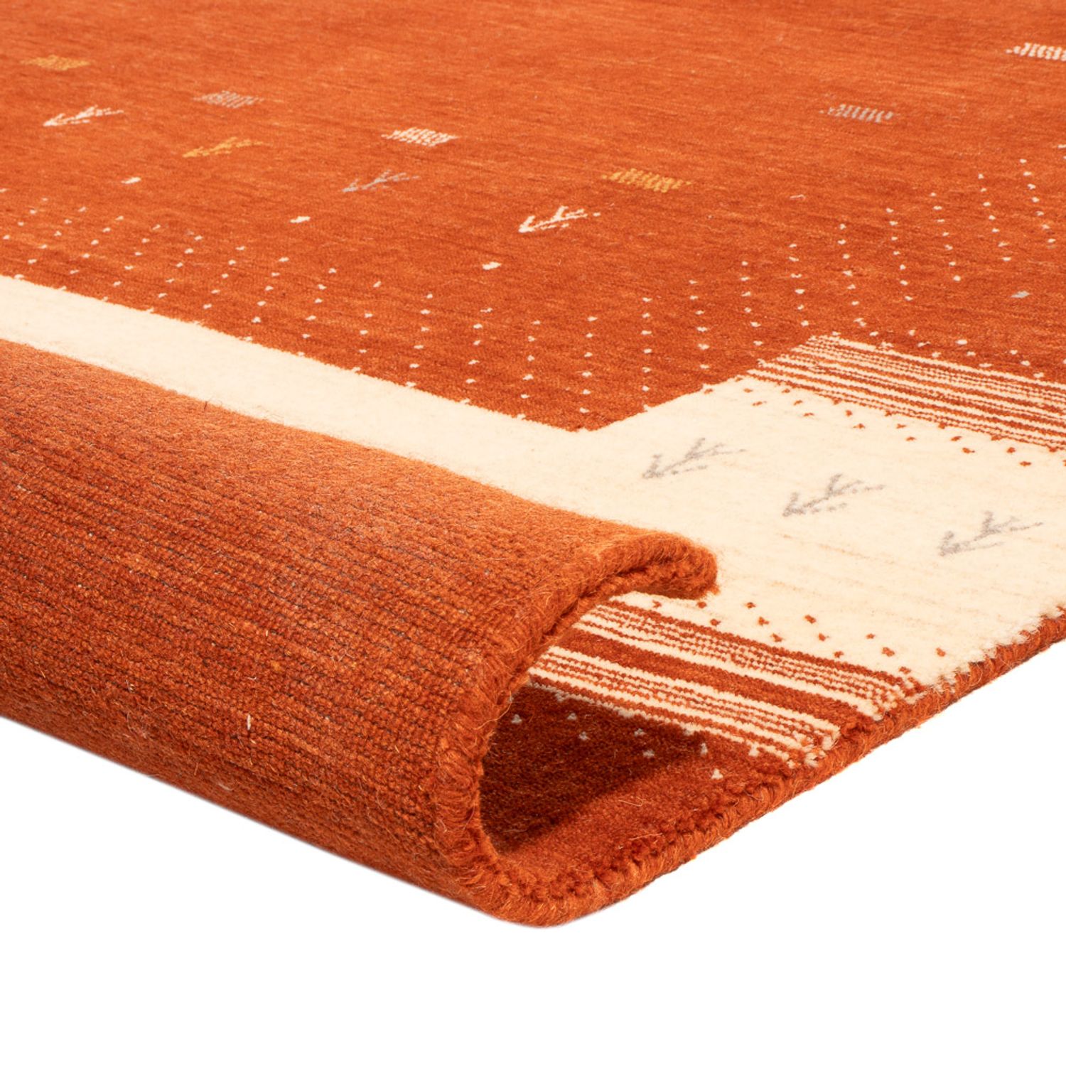 Gabbeh Rug - Loribaft Softy - Aurora Flair - rectangle