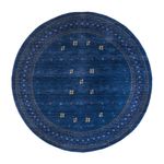 Gabbeh Rug - Loribaft Softy - LuxeWeave - round