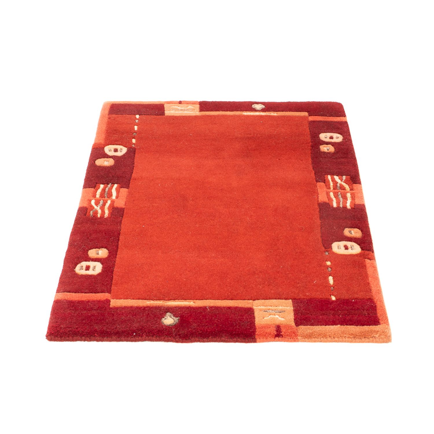 Nepal Rug - 90 x 60 cm - red