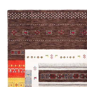 Gabbeh Rug - Loribaft Softy - 240 x 170 cm - multicolored