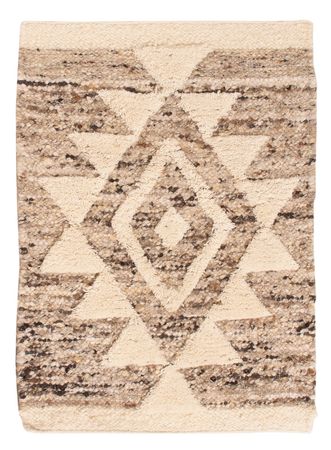 Wool Rug - 90 x 60 cm - light beige