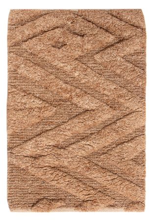 Wool Rug - 90 x 60 cm - dark beige