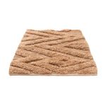 Wool Rug - 90 x 60 cm - dark beige