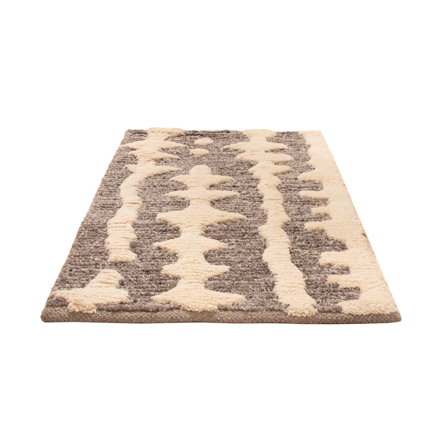 Wool Rug - 90 x 60 cm - beige