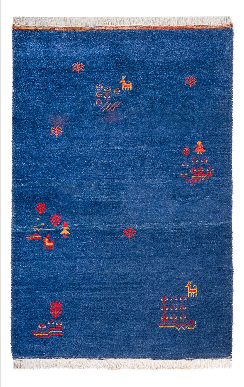 Gabbeh Rug - Indus - 180 x 120 cm - dark blue