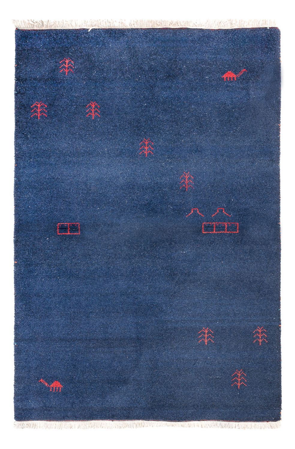 Gabbeh Rug - Indus - 180 x 120 cm - dark blue