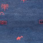 Gabbeh Rug - Indus - 180 x 120 cm - dark blue