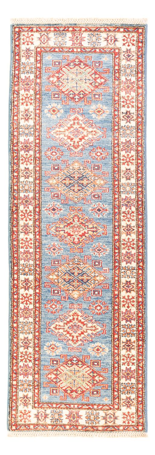 Runner Ziegler Rug - Kazak - 186 x 58 cm - light blue