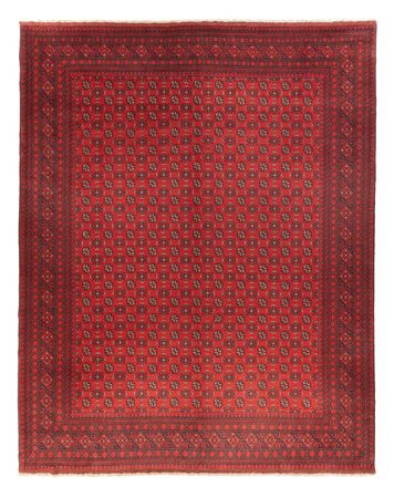 Afghan Rug - Filpa - 392 x 308 cm - bordeaux red