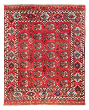 Afghan Rug - 379 x 307 cm - red