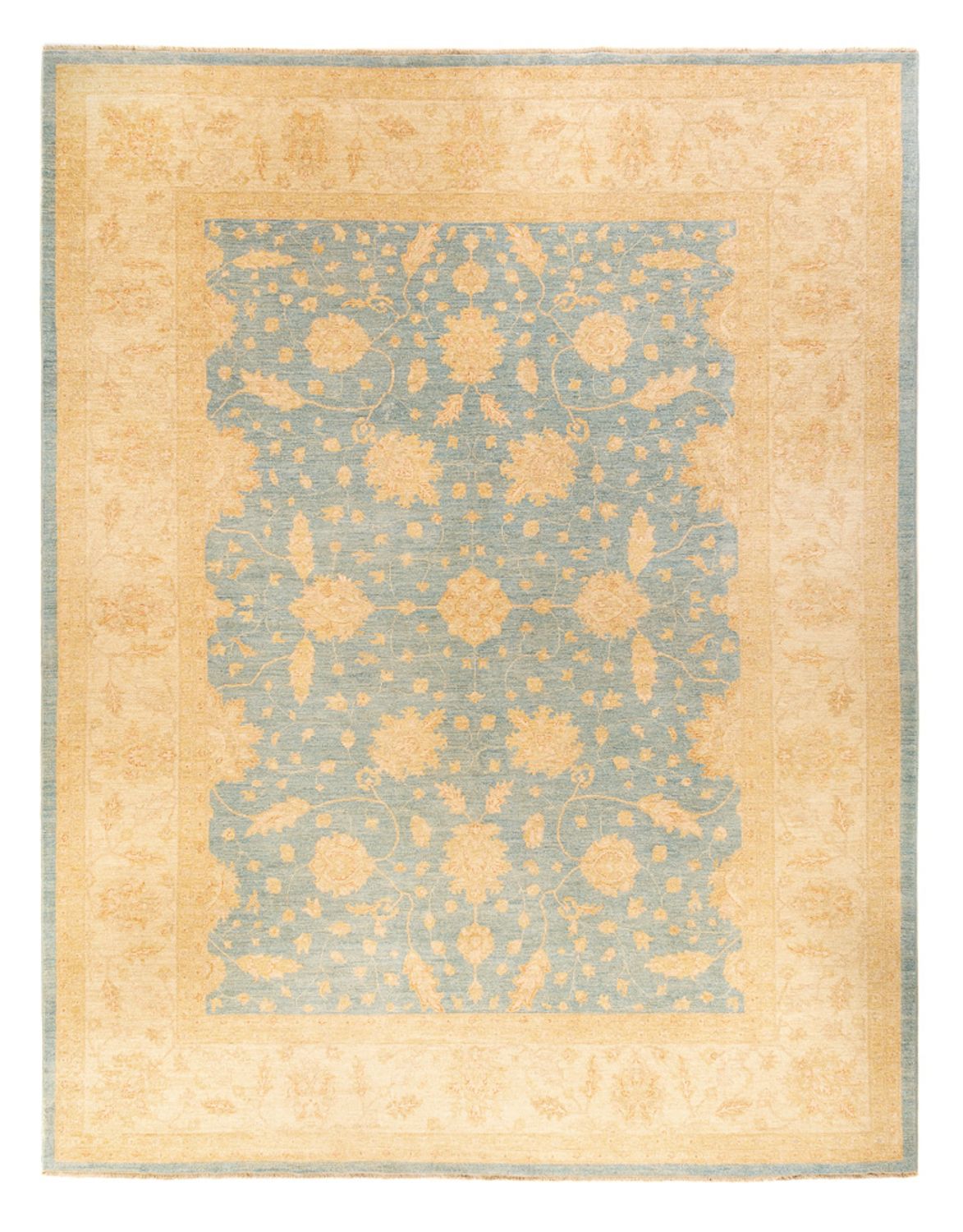 Ziegler Rug - 393 x 303 cm - light blue