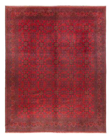 Afghan Rug - 391 x 305 cm - bordeaux red