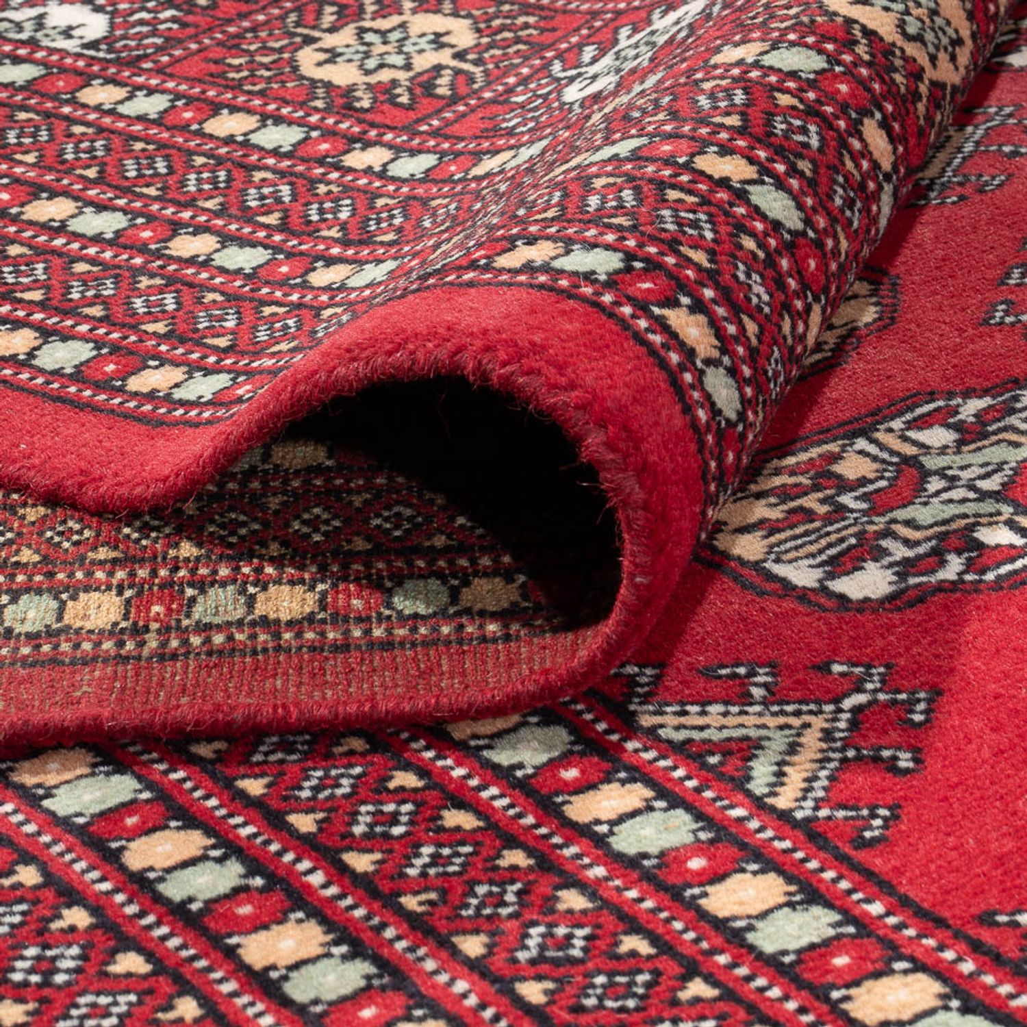 Afghan Rug - Bukhara - 418 x 310 cm - light red