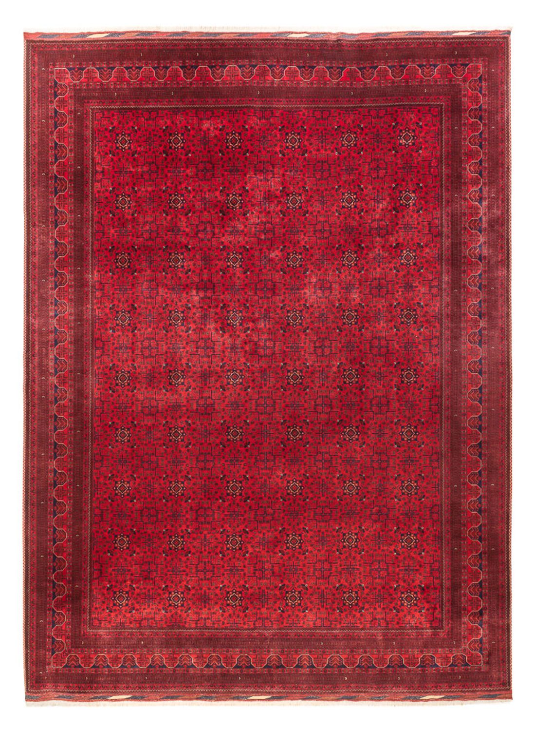 Afghan Rug - 404 x 298 cm - red