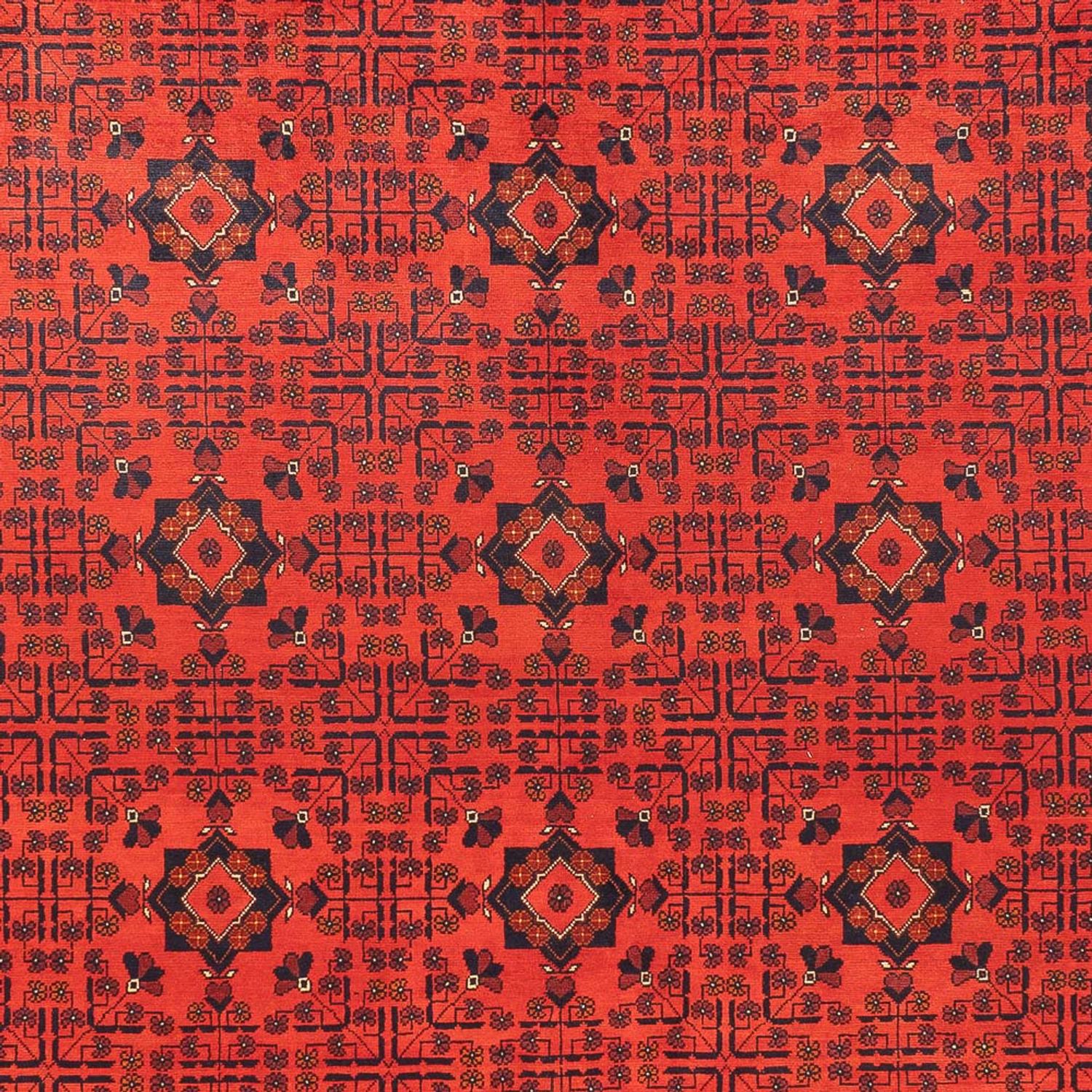 Afghan Rug - Kunduz - 394 x 299 cm - red