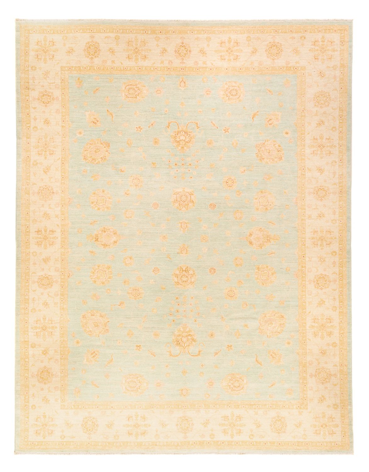 Ziegler Rug - 367 x 276 cm - light blue