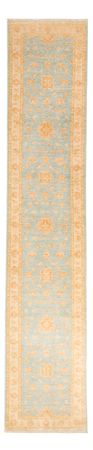 Runner Ziegler Rug - 400 x 77 cm - turquoise