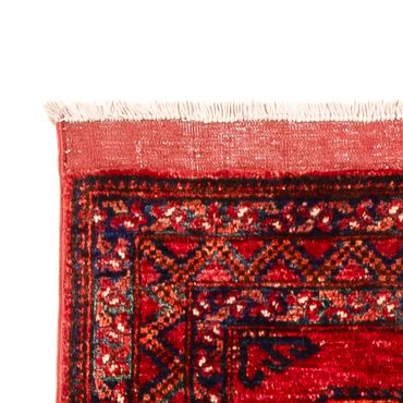 Runner Afghan Rug - 395 x 76 cm - red