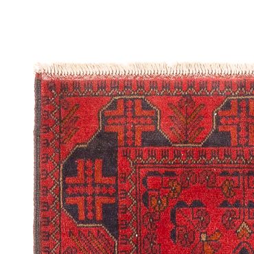 Runner Afghan Rug - Kunduz - 390 x 80 cm - red