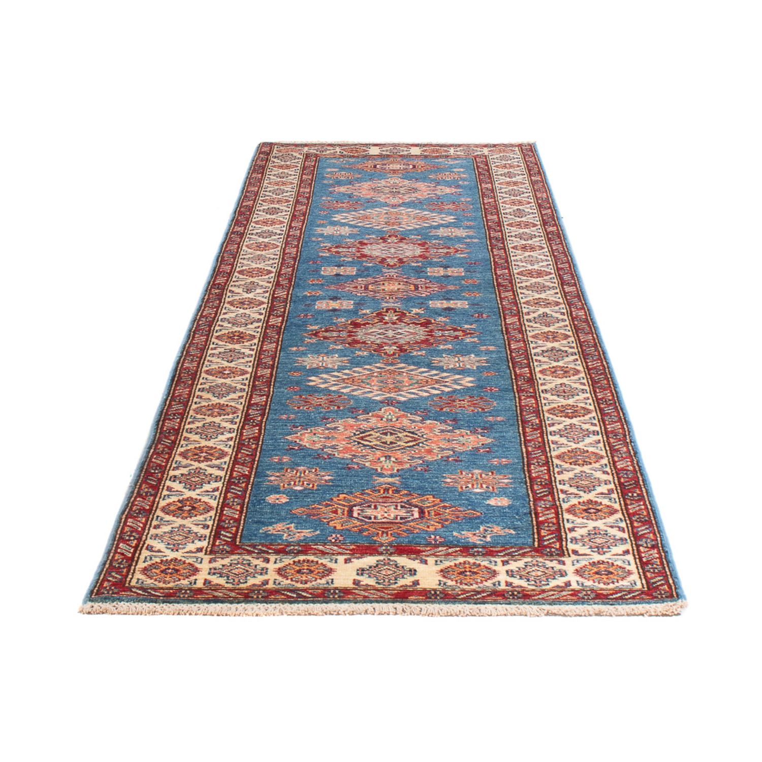 Runner Ziegler Rug - Kazak - 299 x 85 cm - blue