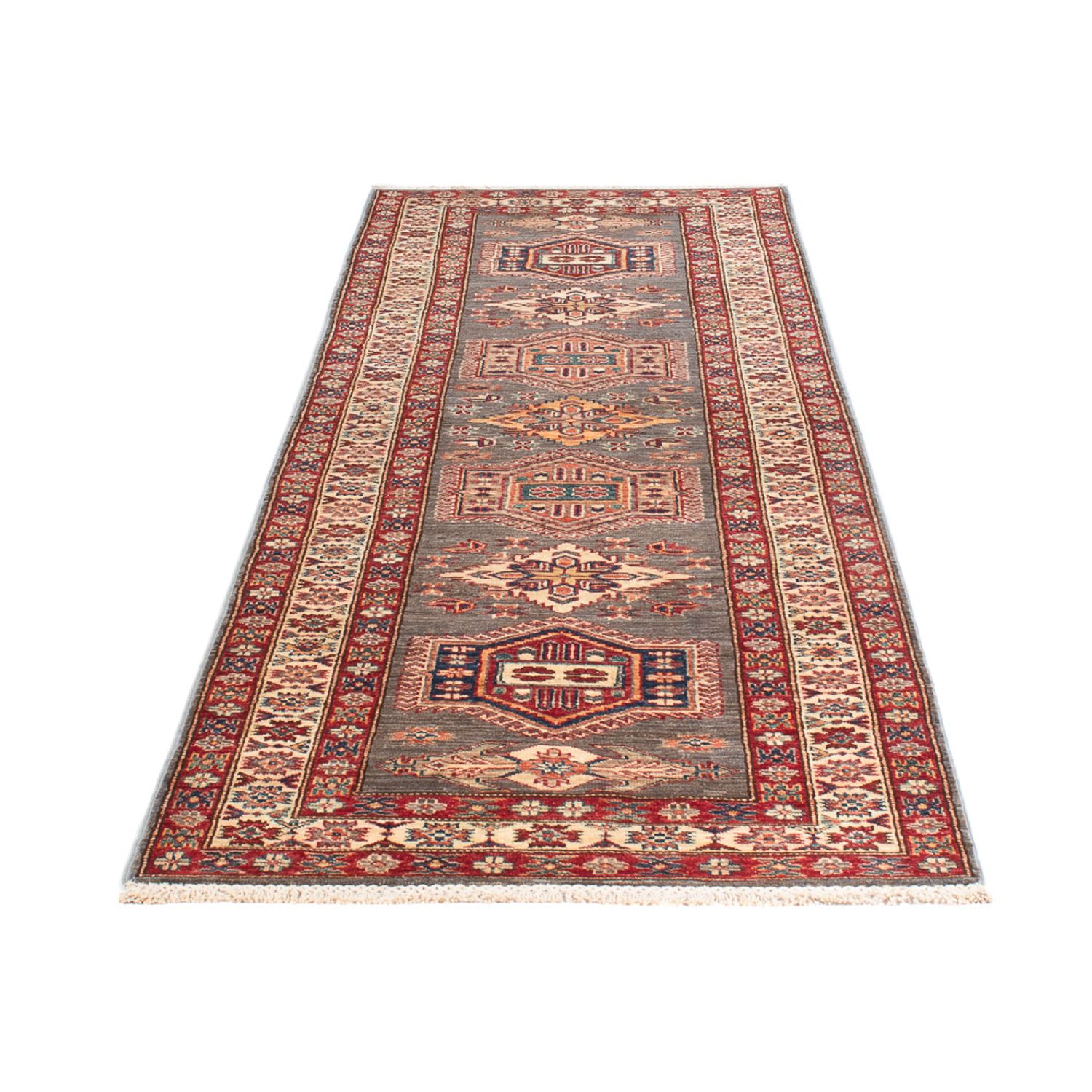 Runner Ziegler Rug - Kazak - 294 x 80 cm - dark beige