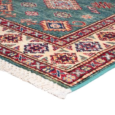 Runner Ziegler Rug - Kazak - 303 x 80 cm - turquoise