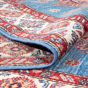 Runner Ziegler Rug - Kazak - 305 x 79 cm - blue