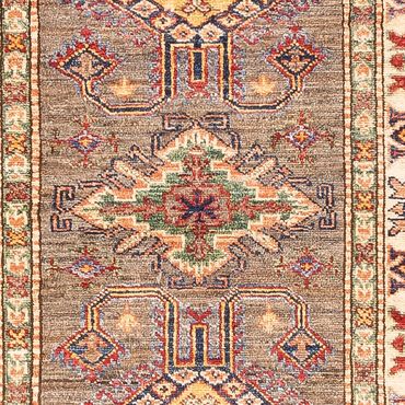 Runner Ziegler Rug - Kazak - 305 x 79 cm - dark beige