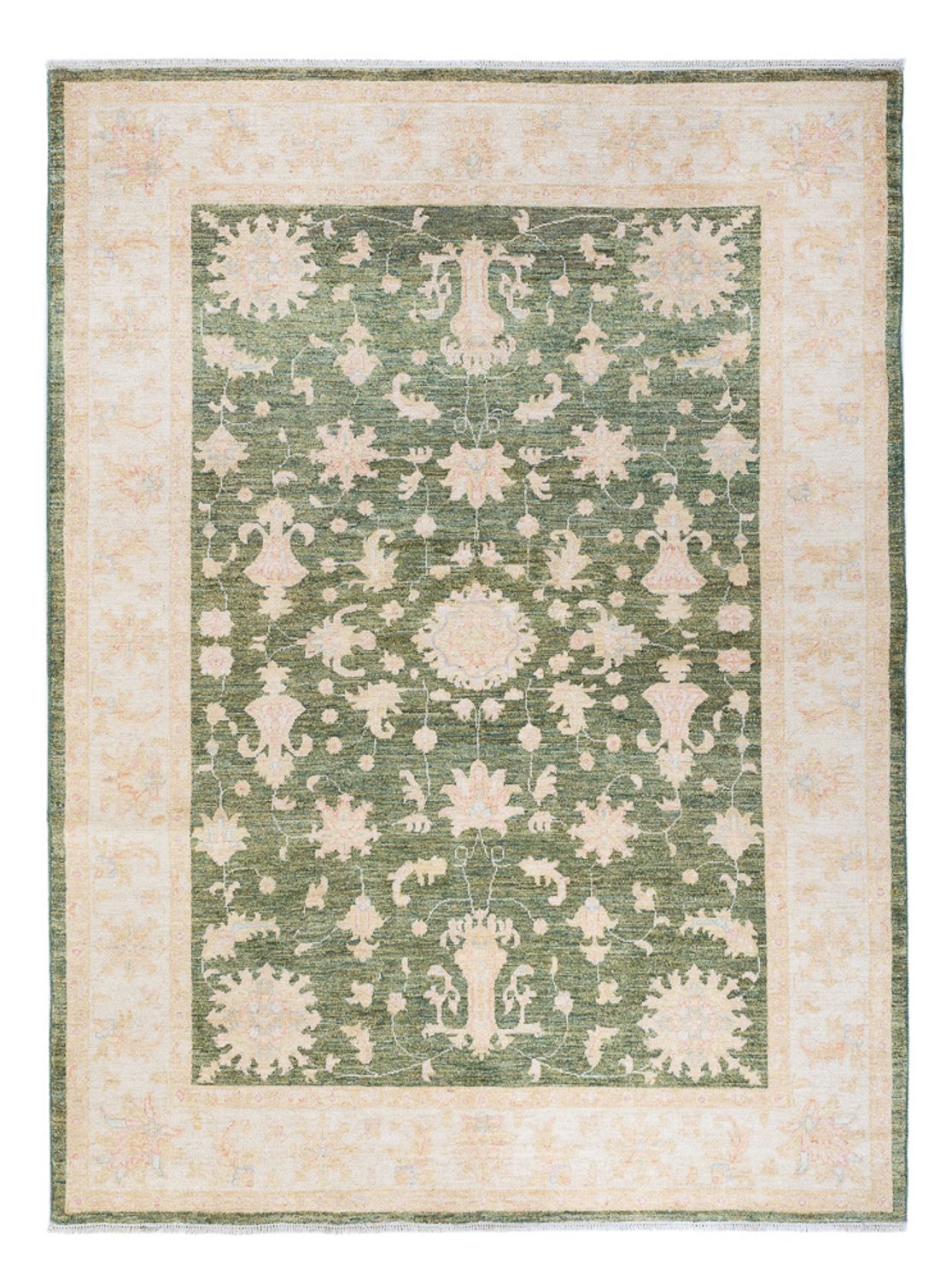 Ziegler Rug - 237 x 176 cm - green