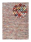 Wool Rug - Felt ball - Mosaik - rectangle