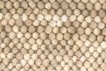 Wool Rug - Felt ball - Mosaik - round