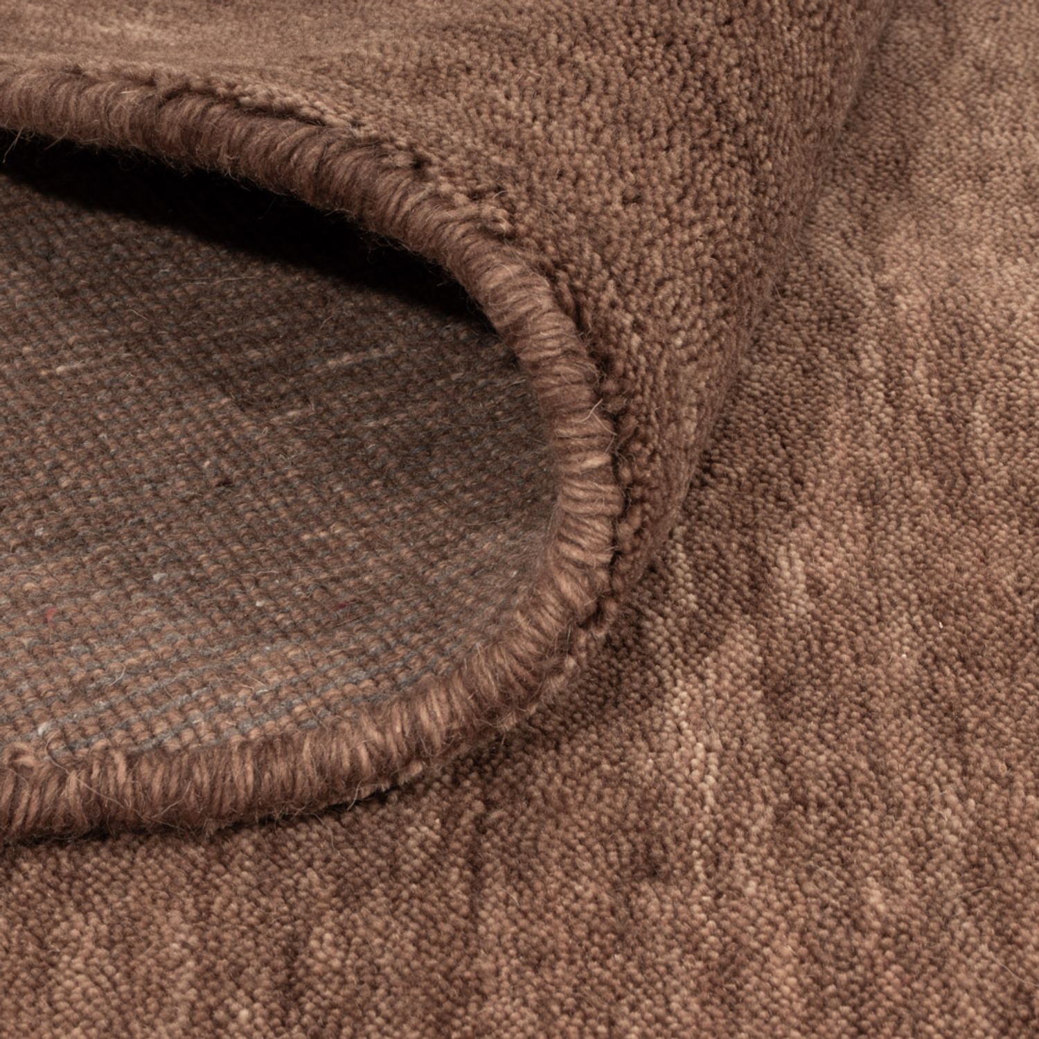 Gabbeh Rug - Softy - Uni - round