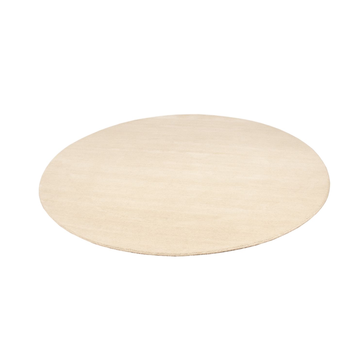 Gabbeh Rug - Softy - Uni - round