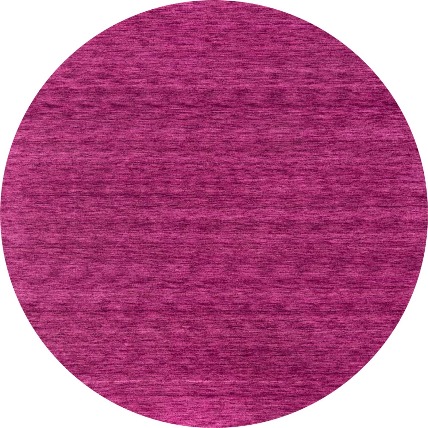 Gabbeh Rug - Softy - Uni - round